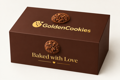 Double Chocolate Chip Cookies 400g – Pack of 6