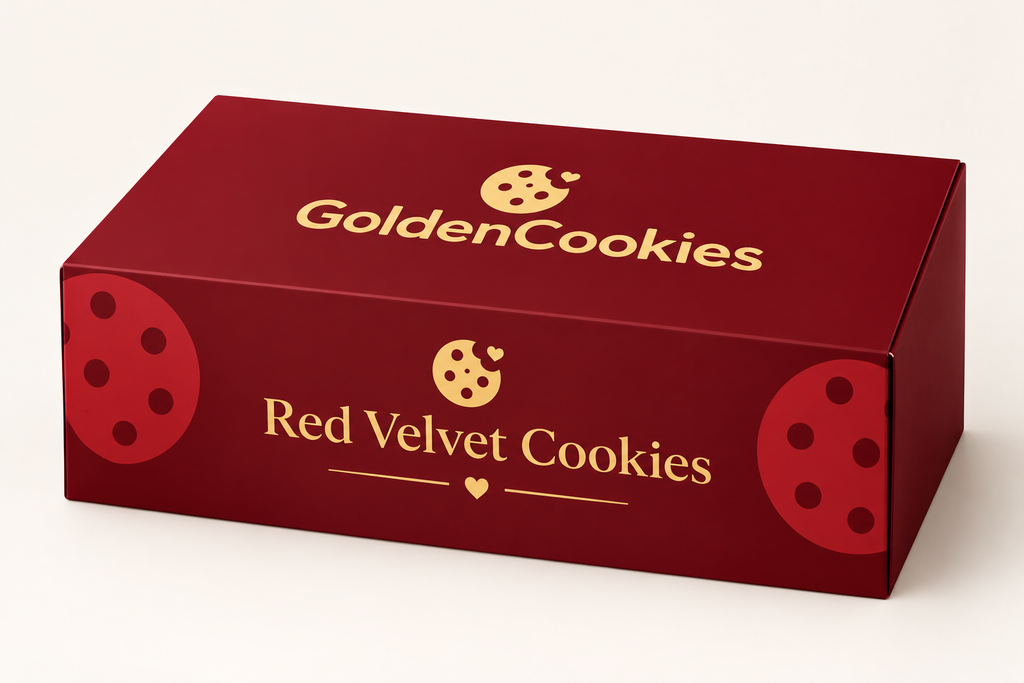 Red Velvet Cookies 700g – Pack of 8