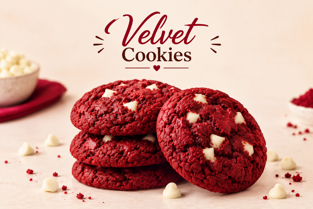 Red Velvet Cookies 700g – Pack of 8