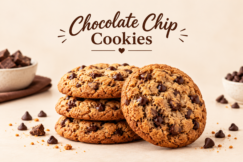 Chocolate Chip Cookies 400g – Pack of 6